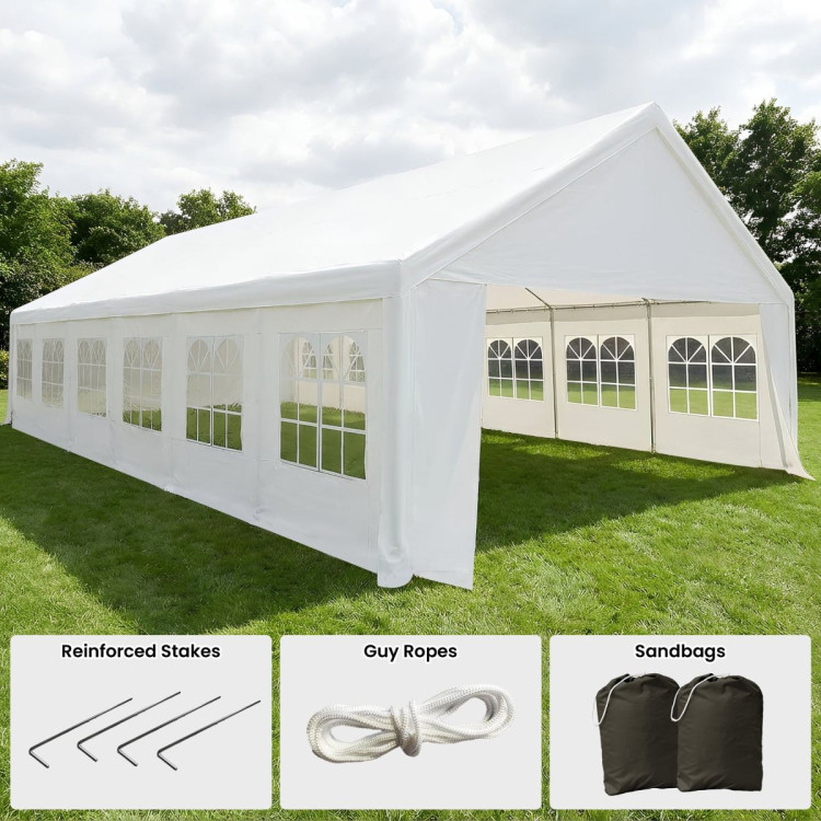 12m x 6m outdoor event marquee carport tent image 9