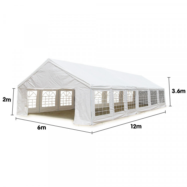 12m x 6m outdoor event marquee carport tent image 7