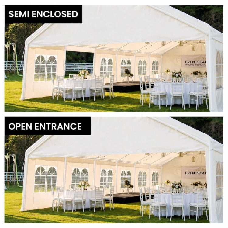 Wallaroo 6x12m Outdoor Event Marquee Gazebo Party Wedding Tent - White image 5
