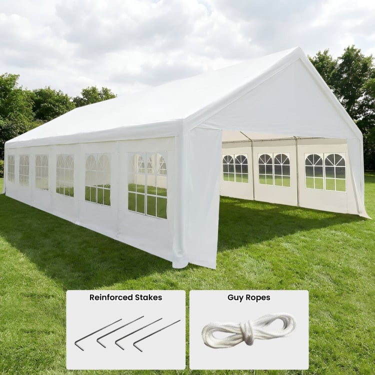 Wallaroo 7x12m Outdoor Event Marquee Gazebo Party Wedding Tent - White image 8