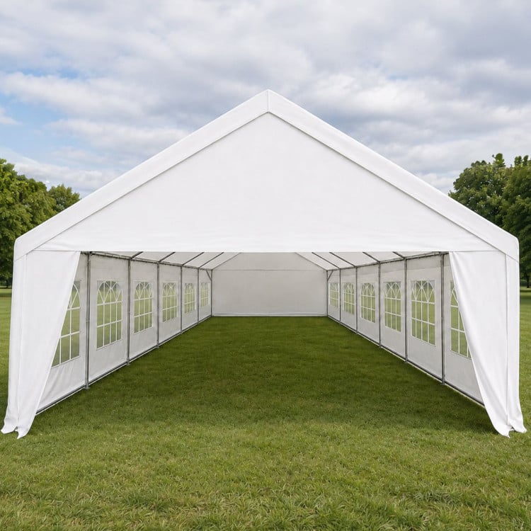 Wallaroo 7x12m Outdoor Event Marquee Gazebo Party Wedding Tent - White image 11