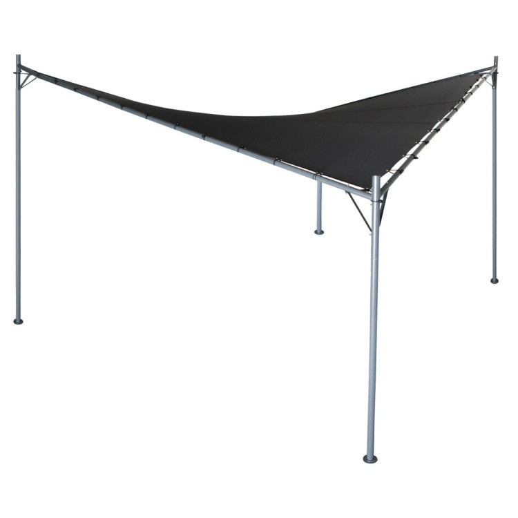 Wallaroo 3x3m Butterfly Steel Gazebo - Charcoal image 3