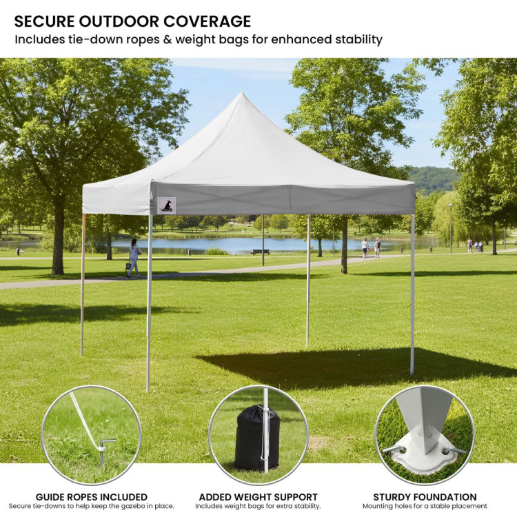 Wallaroo 3x3 PopUp White Gazebo Marquee Outdoor Tent image 10