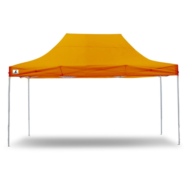 Gazebo Tent Marquee 3x4.5m PopUp Outdoor Wallaroo Orange image 3