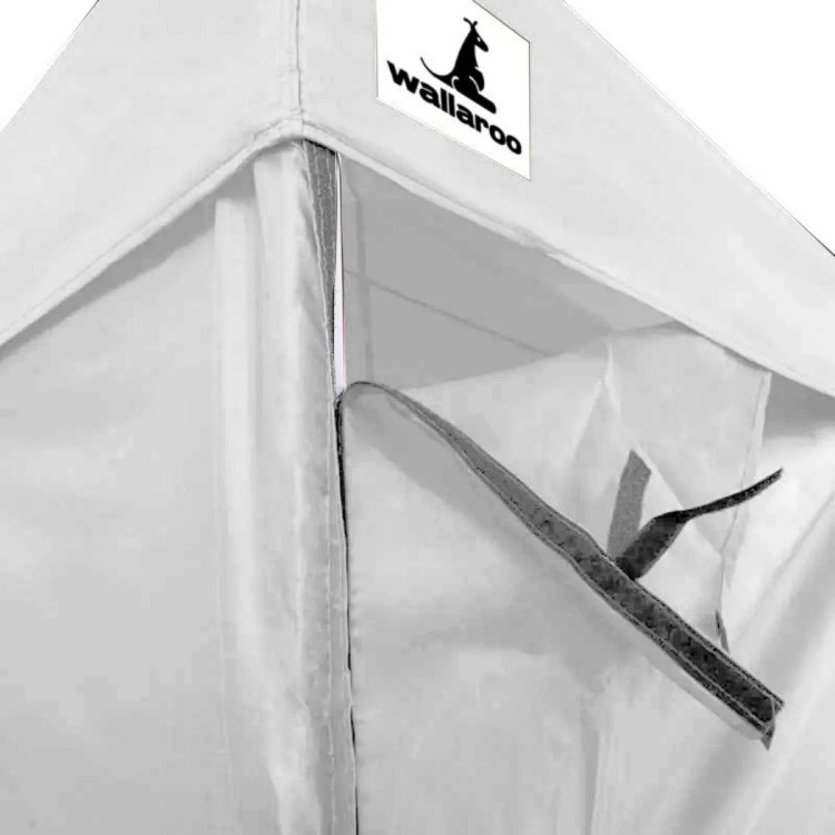 Gazebo Tent Marquee 3x4.5m PopUp Outdoor Wallaroo White image 8