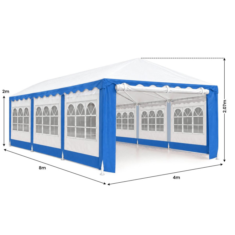 4x8 Outdoor Event Wedding Marquee Tent Blue image 4