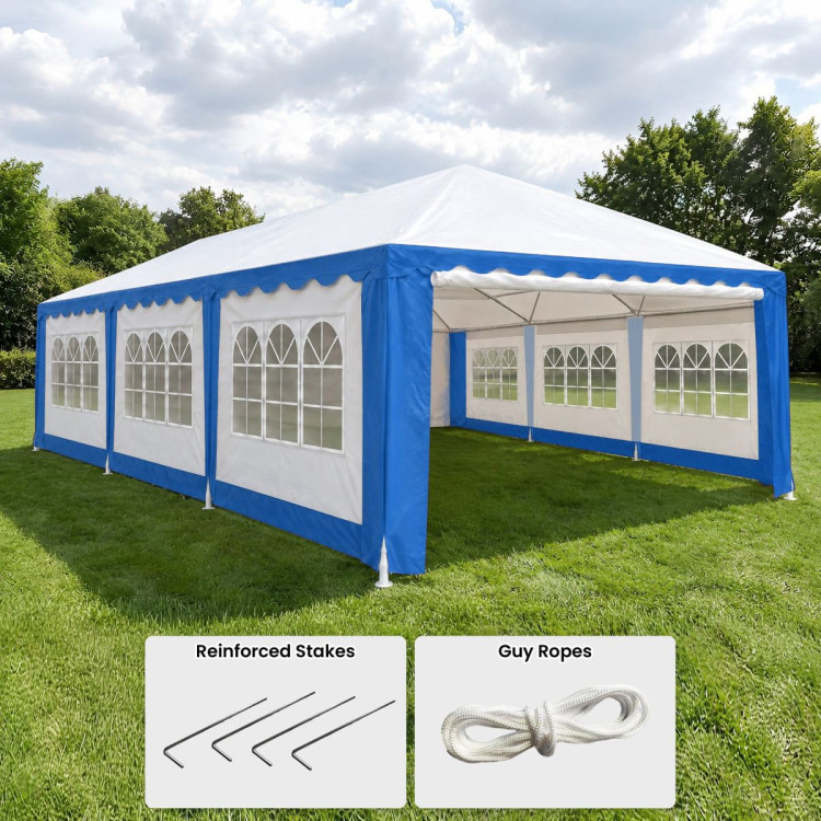 4x8 Outdoor Event Wedding Marquee Tent Blue image 6