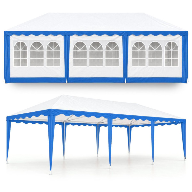 4x8 Outdoor Event Wedding Marquee Tent Blue image 12