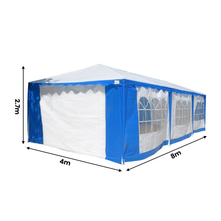 4x8 Outdoor Event Wedding Marquee Tent Blue image 6