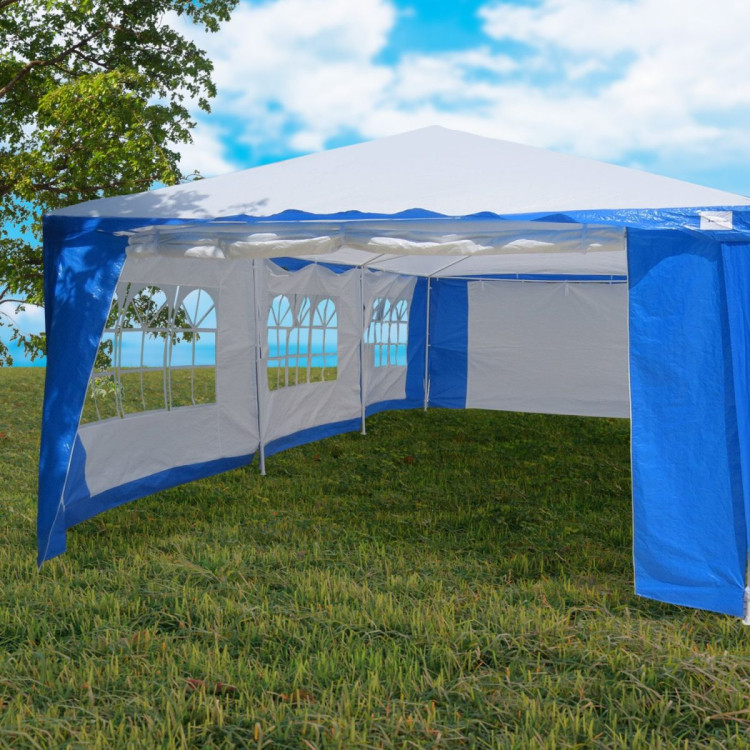 4x8 Outdoor Event Wedding Marquee Tent Blue image 9