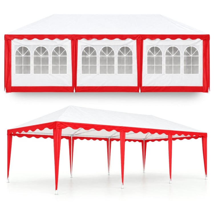 Wallaroo 4x8m Outdoor Event Wedding Marquee Tent Gazebo Canopy Red image 12