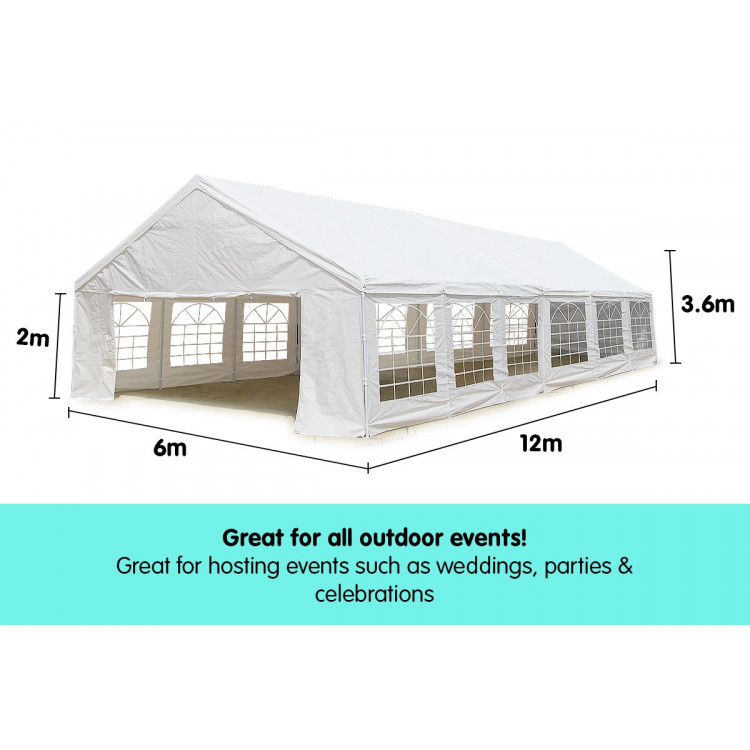 12 x 6m Outdoor Event Wedding Marquee image 3