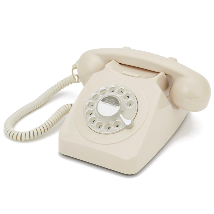 GPO 746 ROTARY TELEPHONE - IVORY image 2