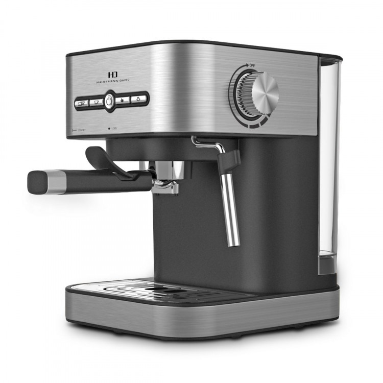 Hauffmann Davis Espresso Coffee Machine Automatic Italian Pump Frother