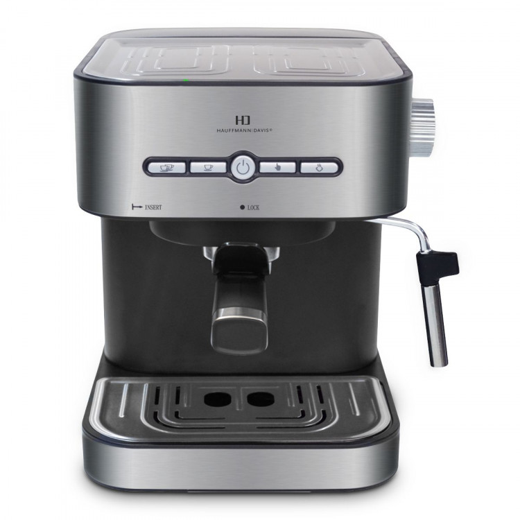 Hauffmann Davis Espresso Coffee Machine Automatic Italian Pump Frother image 3