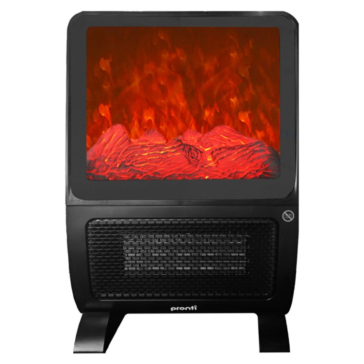 Pronti 2000W 3D Fire PTC Electric Portable Room Heater image 3