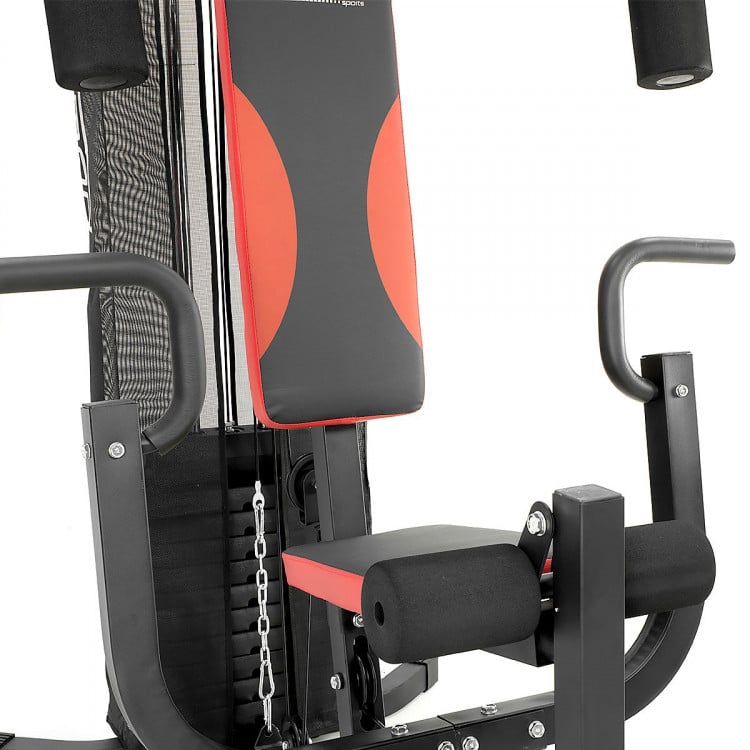 Powertrain Home Gym Station w/ Boxing Punching Bag & Speed Ball image 3