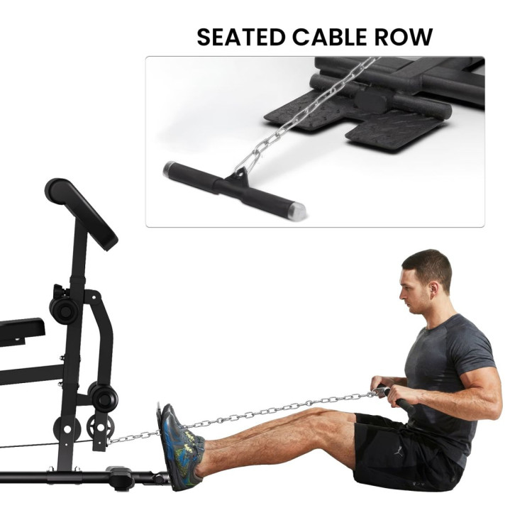 Powertrain Home Multi Gym 560 Full Body Training with 90kg Weight Stack Home Gym image 14