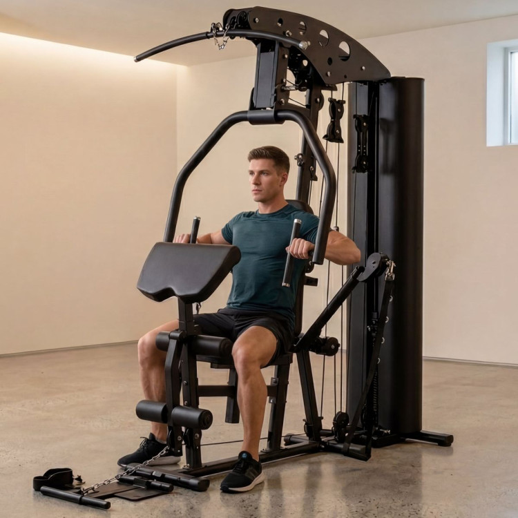Powertrain Home Multi Gym 560 Full Body Training with 90kg Weight Stack Home Gym image 16
