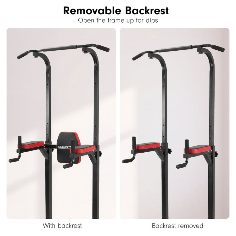 Powertrain J06 Multi-Function Power Tower Pull Up Chin Up Dip Station Heavy Duty Home Gym Strength Training Equipment image 16