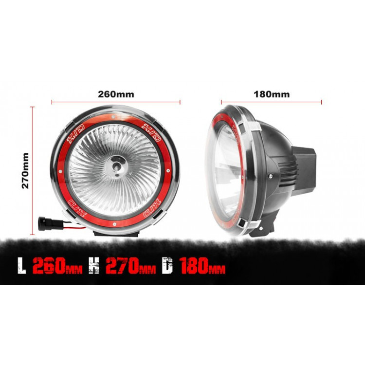 HID 9 Light CH678 100W RED image 9