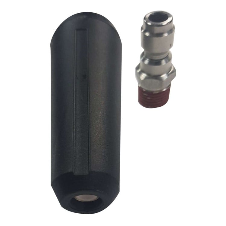 Ducar Pressure Washer Turbo Rotary Head Nozzle - Heavy Duty Brass Power Washer Rotating Spray Tip Attachment image 4