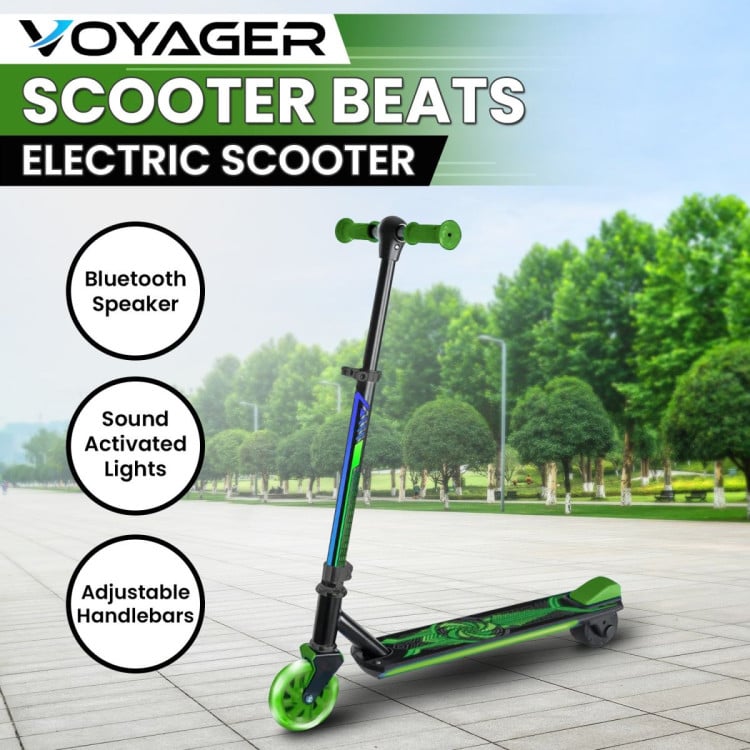 Voyager Scooter Beats Electric Scooter - Green image 4