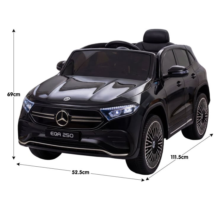 Mercedes-Benz EQA 250 Kids 12V Electric Ride-On Car with Parental Remote Control image 3