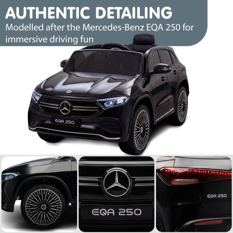 Mercedes-Benz EQA 250 Kids 12V Electric Ride-On Car with Parental Remote Control image 6