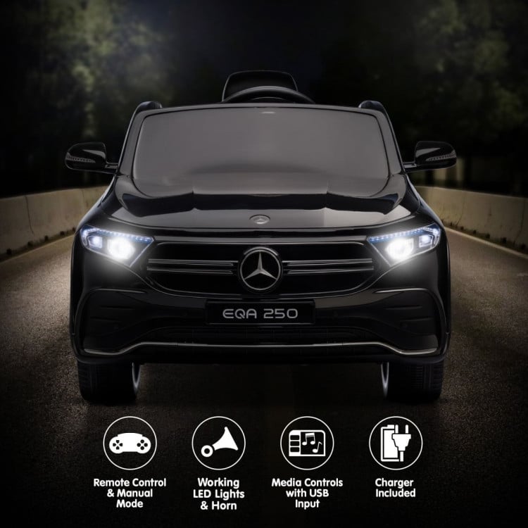 Mercedes-Benz EQA 250 Kids 12V Electric Ride-On Car with Parental Remote Control image 7