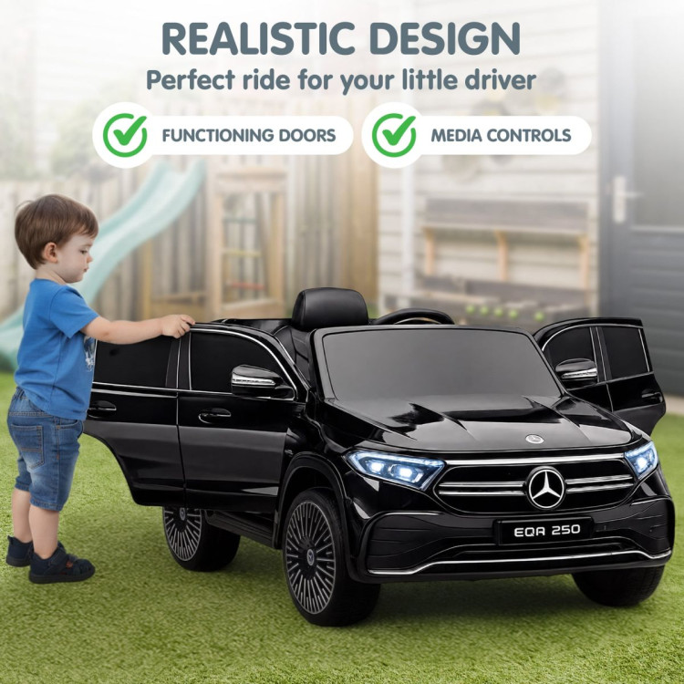 Mercedes-Benz EQA 250 Kids 12V Electric Ride-On Car with Parental Remote Control image 8