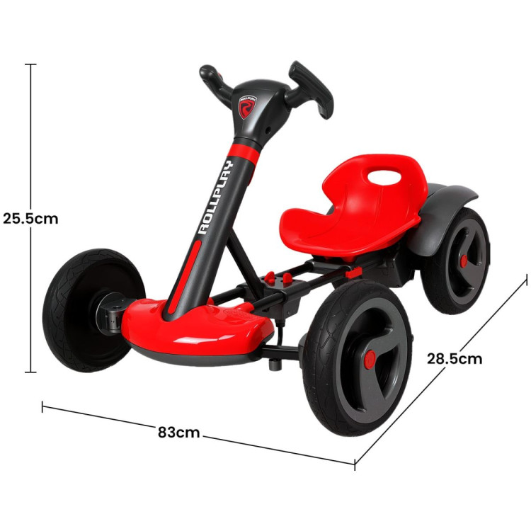 Rollplay Flex Kart 6V Electric Ride-On Foldable Kids Racing Go Kart image 4