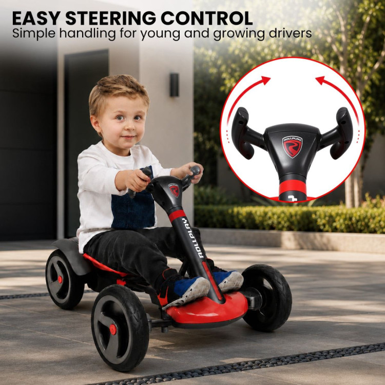 Rollplay Flex Kart 6V Electric Ride-On Foldable Kids Racing Go Kart image 10