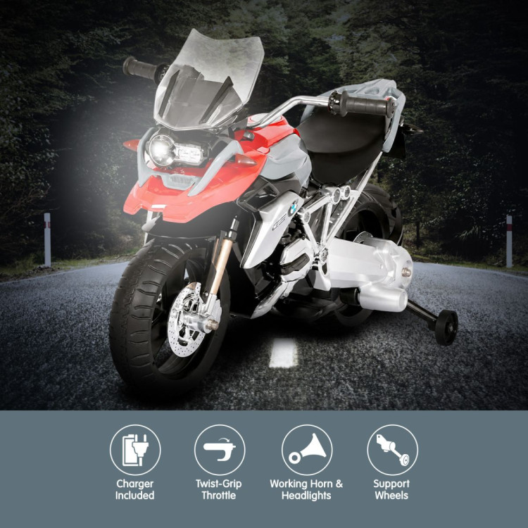 BMW R1200 GS 6V Electric Ride-On Motorcycle for Kids image 7