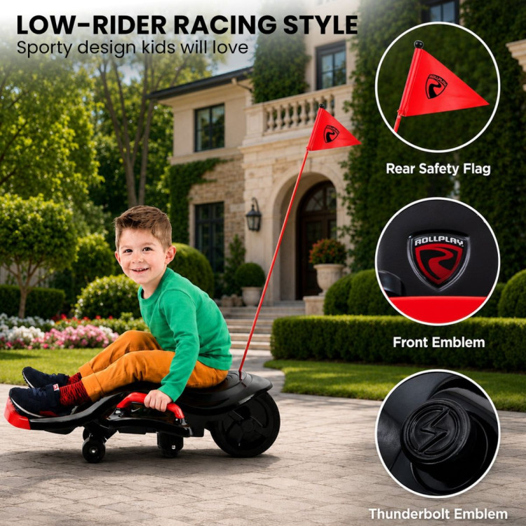 Rollplay Nighthawk Bolt 12V Electric Ride-On Go Kart for Kids image 9