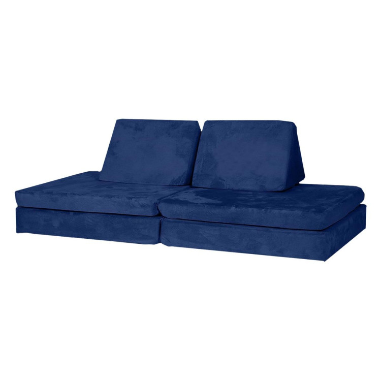 Huddle Kids Modular Play Foam Couch - Navy image 3