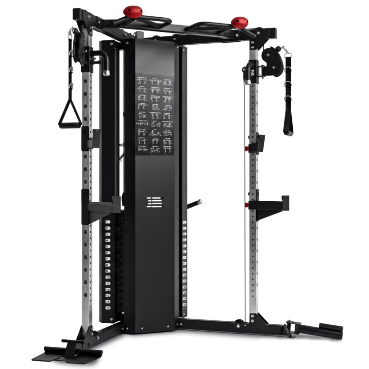 Powertrain Home Gym Station Functional Trainer Power Rack 136kg Weight Stack image 19