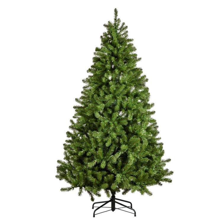 7.5ft Christmas Tree with Lights - Evergreen image 3