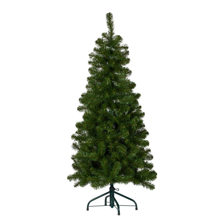 137cm Pine Slimline Christmas Tree with Lights image 3