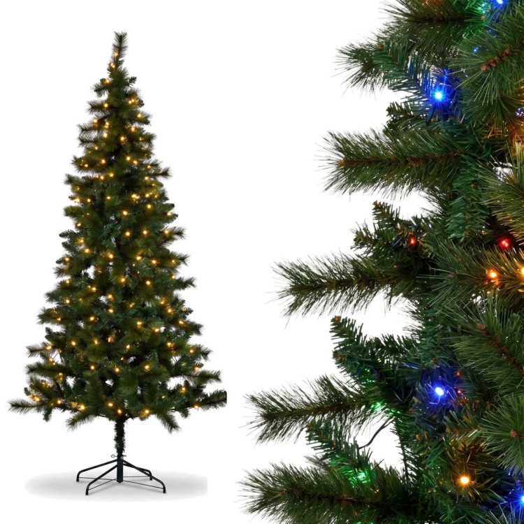 Christabelle 2.3m 7.5ft Lakeland Pine Christmas Tree Pre Lit Multi Function LED Artificial Indoor Xmas Decor Home image 10