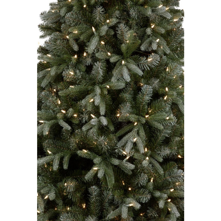 229cm Silver Fir Christmas Tree with Lights image 3