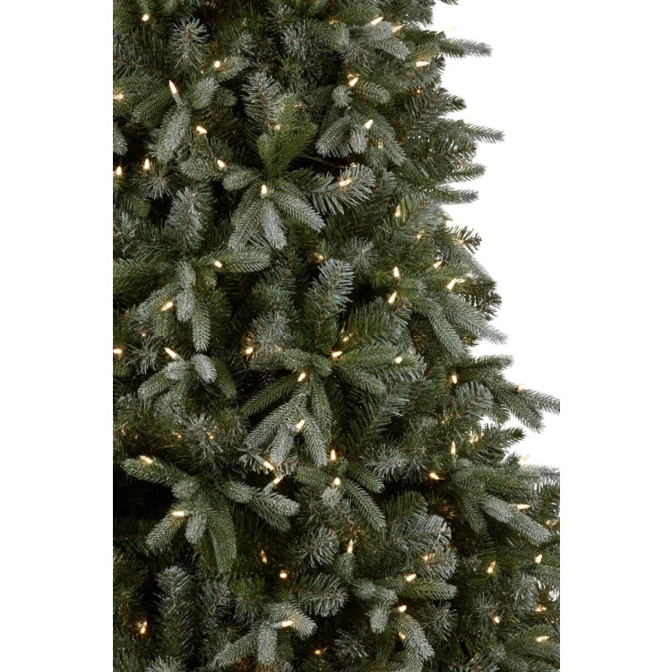 229cm Silver Fir Christmas Tree with Lights image 4