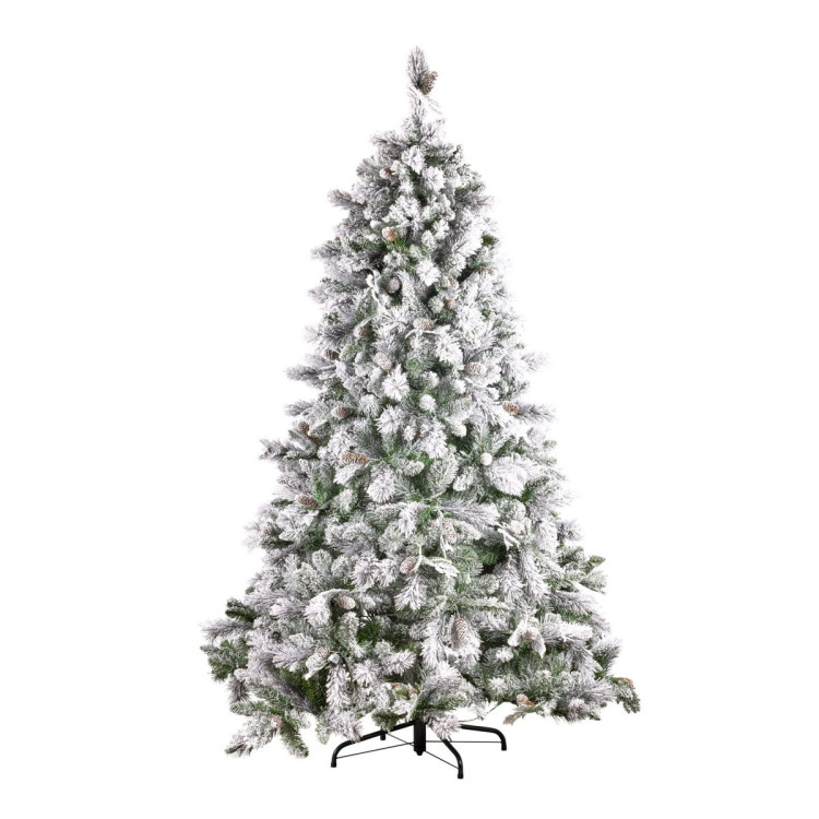 7.5ft Christmas Tree with Lights- Wesley Pine image 3