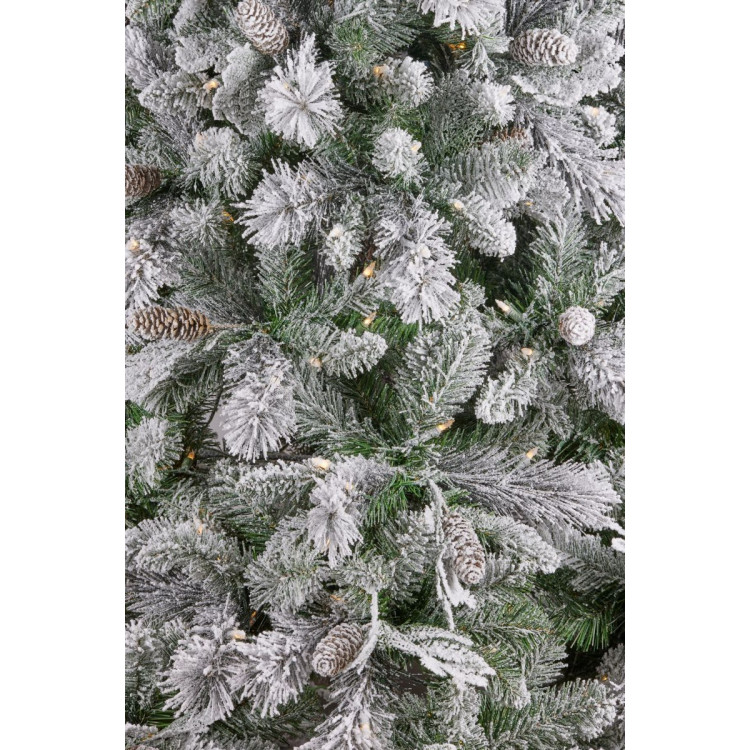 7.5ft Christmas Tree with Lights- Wesley Pine image 5