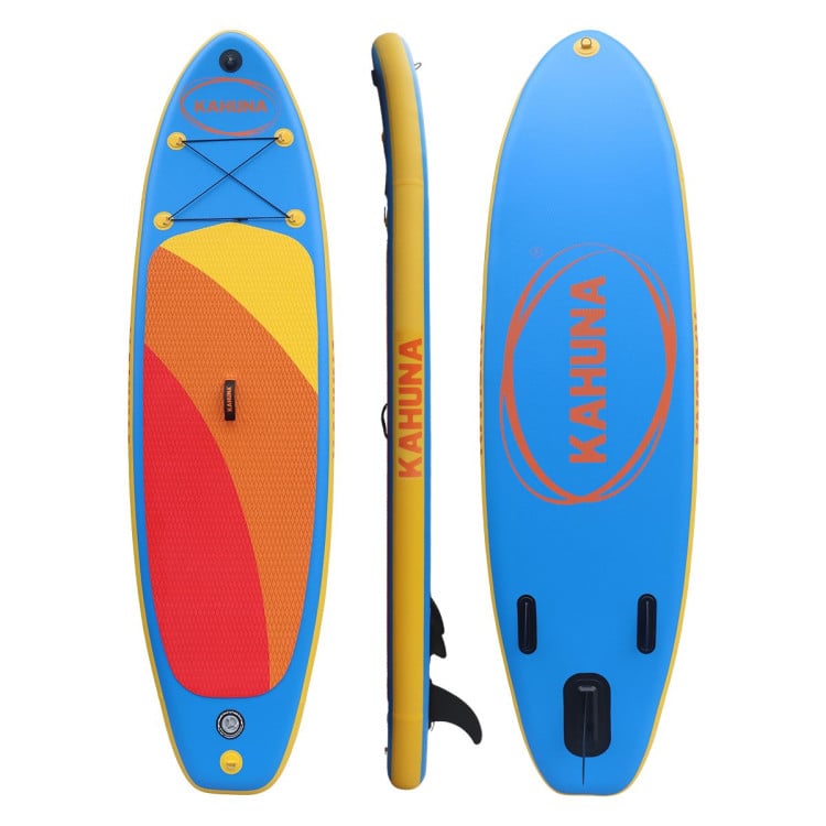 Kahuna Hana 10FT Inflatable Stand Up Paddle Board iSUP Package Adjustable Paddle, Pump, Backpack & Leash image 15
