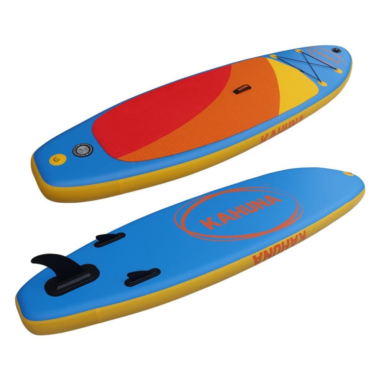 Kahuna Hana 10FT Inflatable Stand Up Paddle Board iSUP Package Adjustable Paddle, Pump, Backpack & Leash image 16