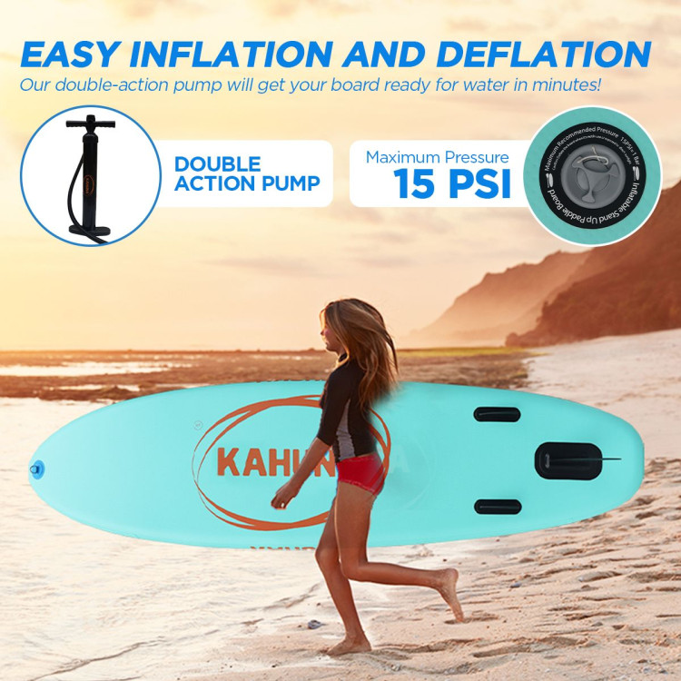 Kahuna Hana Inflatable Stand Up Paddle Board 10ft6in iSUP Accessories image 13