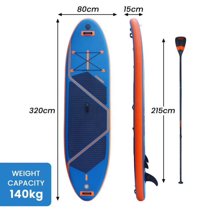 Kahuna Kai Premium Sports 10.6FT Inflatable Paddle Board image 3