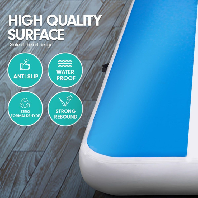 Powertrain 4m Airtrack Tumbling Mat Gymnastics Exercise Air Track with Pump image 3