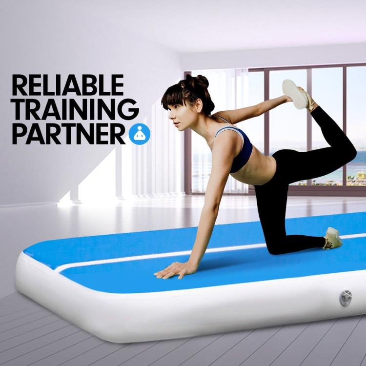 Powertrain 4m Airtrack Tumbling Mat Gymnastics Exercise Air Track with Pump image 4